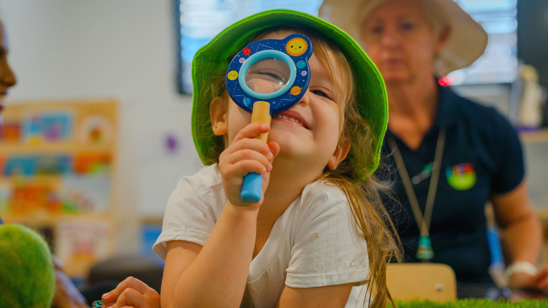 Educator playing with children at Life Early Learning Centre